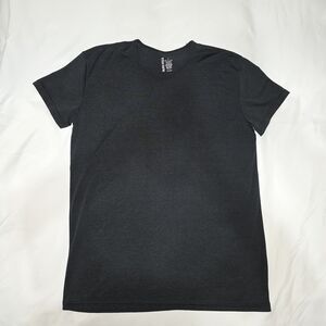 Blue Star T Shirt Men Size L Black Short Sleeve